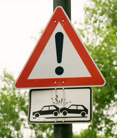 caution - car crash!