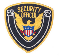 security officer uniform shoulder patch